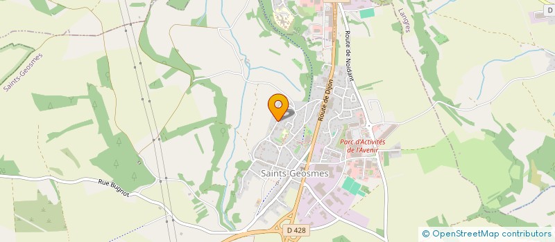 localisation de l'entreprise LES BONS DIAGS à SAINTS-GEOSMES