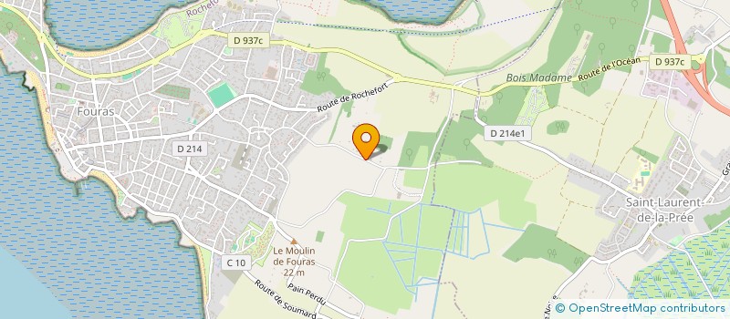 localisation de l'entreprise LES BONS DROLES  FOURAS