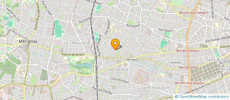 localisation de l'entreprise LES BONS ENFANTS  BORDEAUX