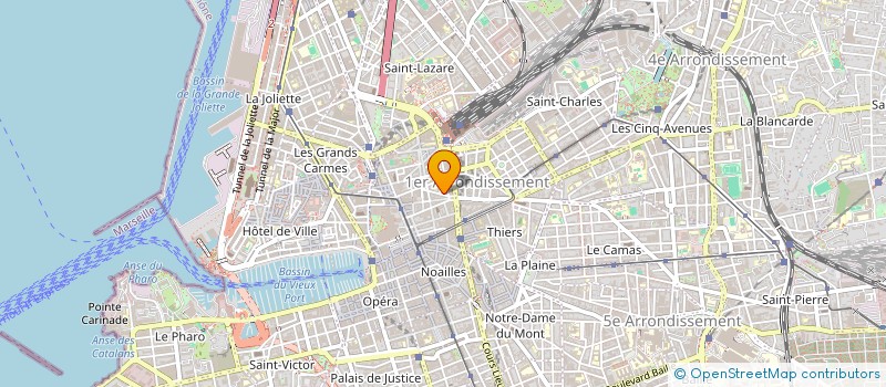 localisation de l'entreprise LES BONS FRERES  MARSEILLE