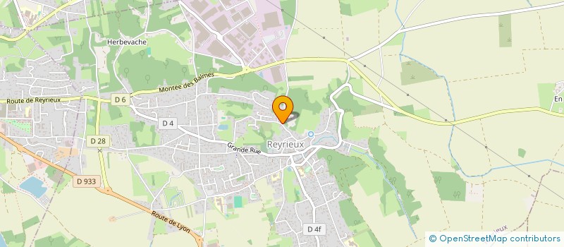 localisation de l'entreprise LES BONS IEUX à REYRIEUX