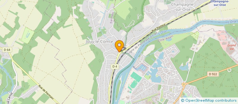 localisation de l'entreprise LES BONS MIELS DU VEXIN ET DU MIDI à PARMAIN