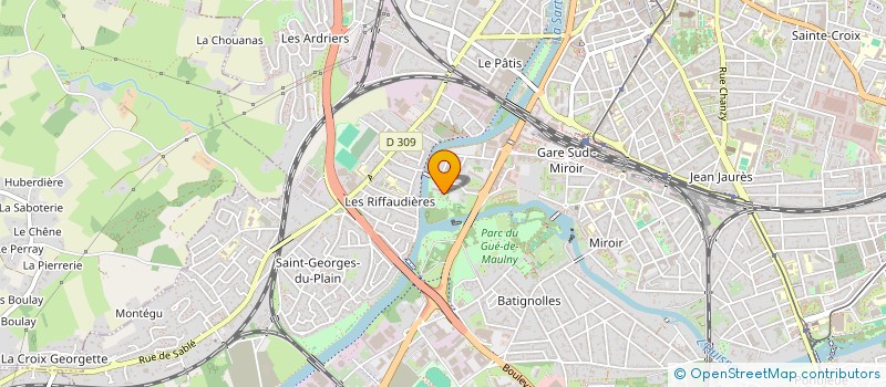localisation de l'entreprise LES BONS MOMENTS DU 72 à LE MANS
