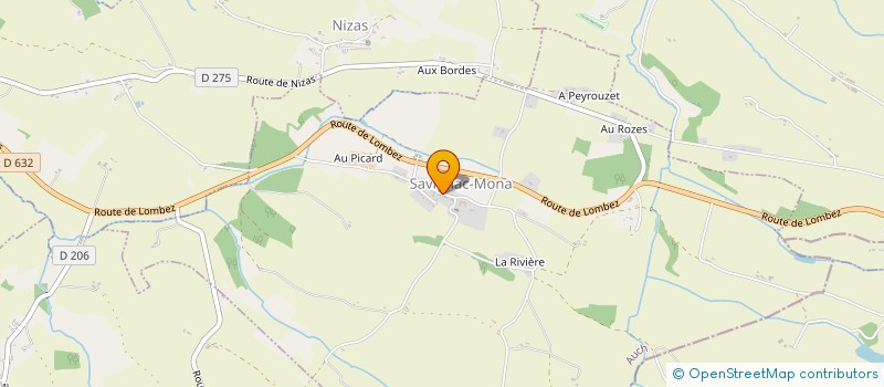 localisation de l'entreprise LES BONS P TITS LOUPS à CAZAUX-SAVES