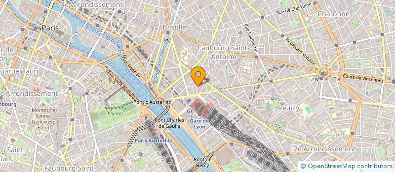 localisation de l'entreprise LES BONS PERES DE FAMILLE  PARIS