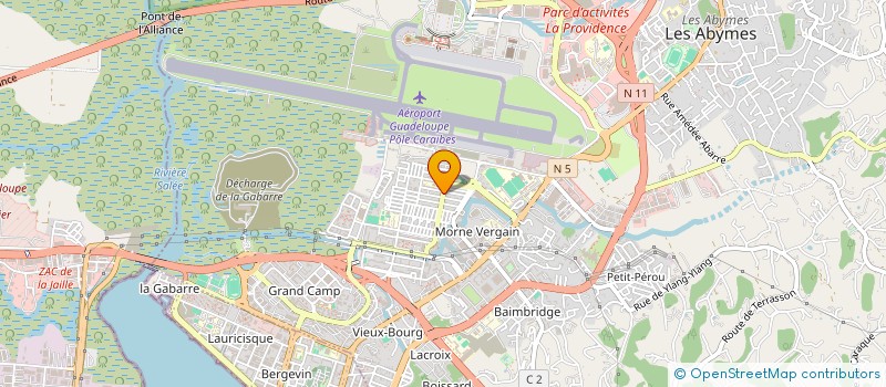 localisation de l'entreprise LES BONS PETITS PLATS à LES ABYMES