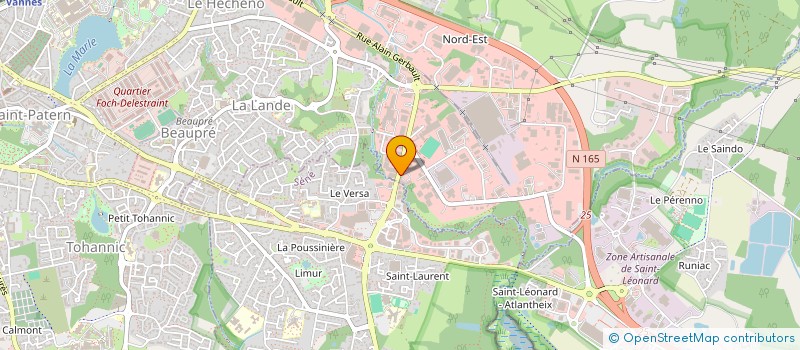 localisation de l'entreprise LES BONS PLANS DE LA FERME à VANNES
