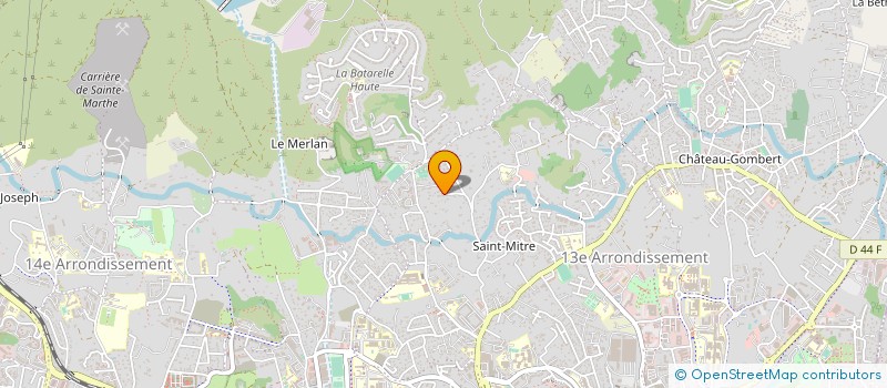 localisation de l'entreprise LES BONS PLANTS à MARSEILLE