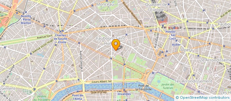 localisation de l'entreprise LES BONS PRODUITS à PARIS