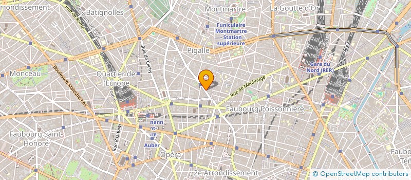 localisation de l'entreprise LES BOOKMAKERS  PARIS