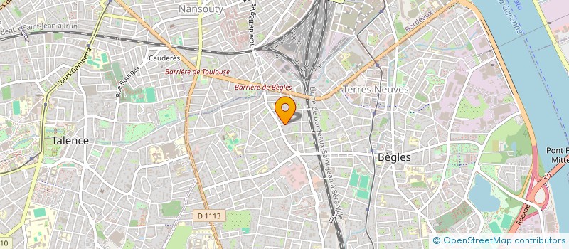 localisation de l'entreprise LES BORDELAISES à BEGLES