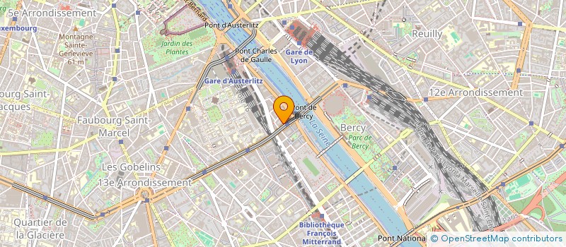 localisation de l'entreprise LES BORDIERS à PARIS