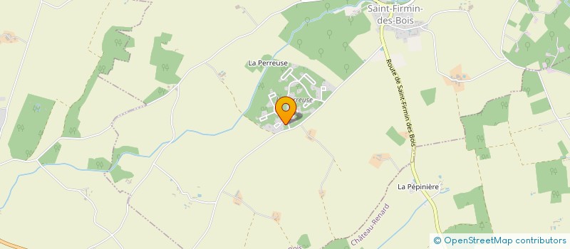 localisation de l'entreprise LES BORDS DE L OUANNE à SAINT-FIRMIN-DES-BOIS