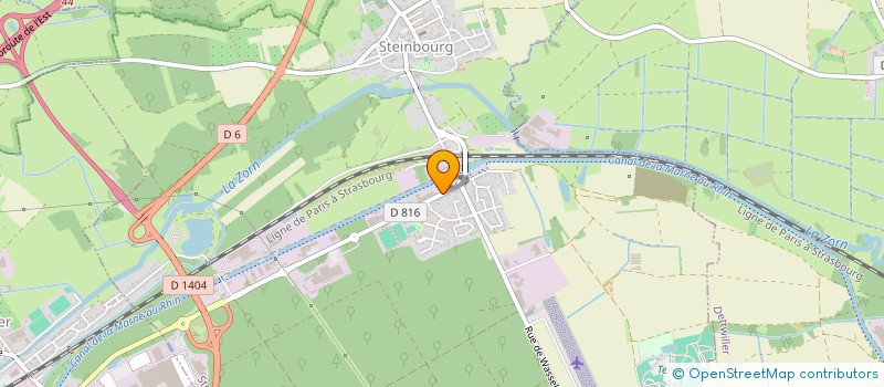 localisation de l'entreprise LES BORGENETS  STEINBOURG