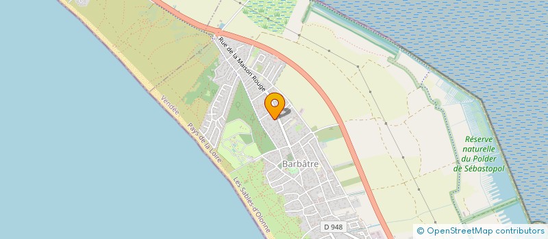 localisation de l'entreprise LES BORIE FAURE  BARBATRE