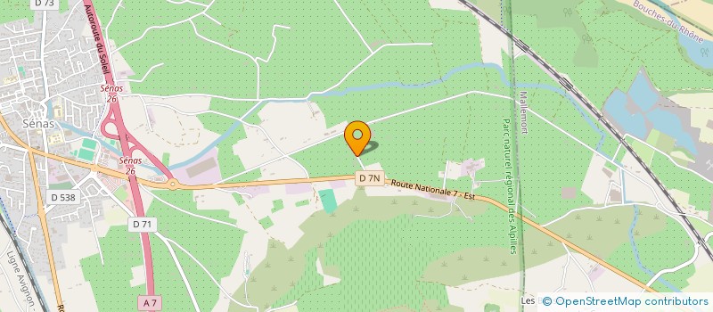 localisation de l'entreprise LES BOSSEURS  MOLLEGES