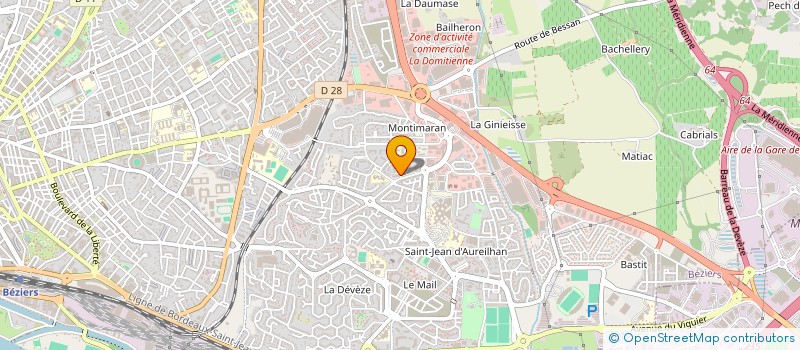 localisation de l'entreprise LES BOTTES DE SEPT LIEUES à BEZIERS