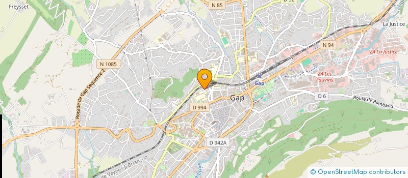 localisation de l'entreprise LES BOTTICELLI'S  GAP