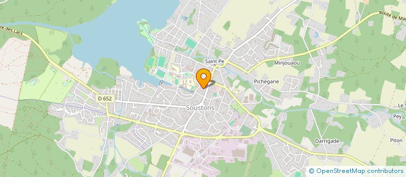 localisation de l'entreprise LES BOUCALAIS  SOUSTONS