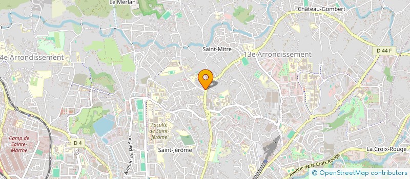 localisation de l'entreprise LES BOUCHERIES PHOCEENNES à MARSEILLE