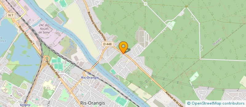 localisation de l'entreprise LES BOUCHES DECOUSUES à DRAVEIL