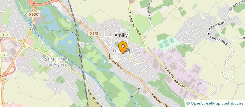 localisation de l'entreprise LES BOUCHONS DE L'ESPOIR AMILLY 45 à AMILLY