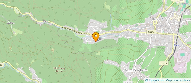 localisation de l'entreprise LES BOUCHONS DU BRAND  BARR