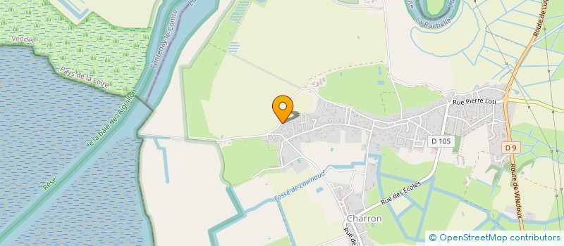 localisation de l'entreprise LES BOUCHOTS D'ARAMIS  CHARRON