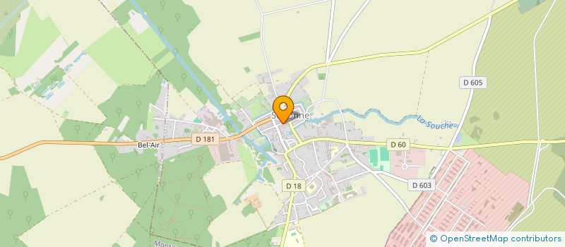 localisation de l'entreprise LES BOUCLES DE SAINT ERME LIESSE SISSONNE à SISSONNE