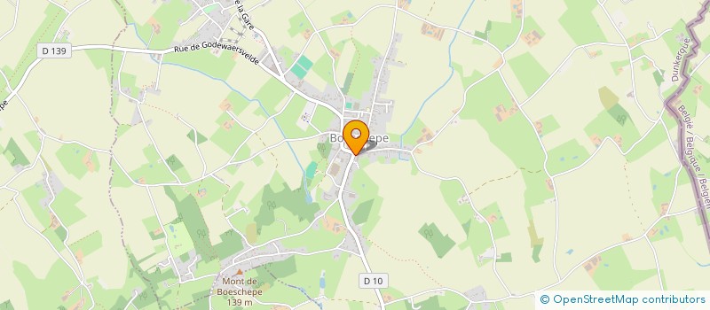 localisation de l'entreprise LES BOUCLES DES FLANDRES  BOESCHEPE