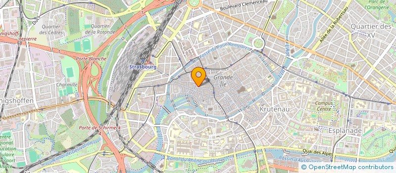 localisation de l'entreprise LES BOUILLEURS DE PROSE à STRASBOURG