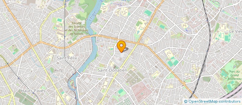 localisation de l'entreprise LES BOUILLONNANTES à NANTES