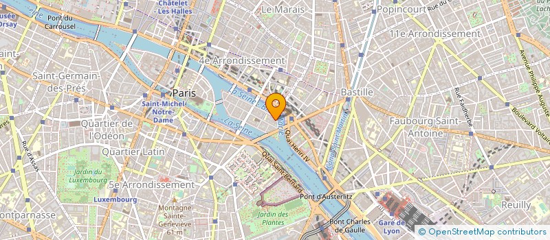 localisation de l'entreprise LES BOULANGERS-PATISSIERS DU GRAND PARIS  PARIS