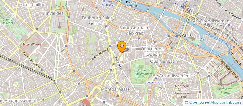 localisation de l'entreprise LES BOULANGERS RABINEAU RIBEIRO  PARIS