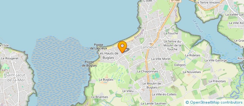 localisation de l'entreprise LES BOULEAUX  LANCIEUX