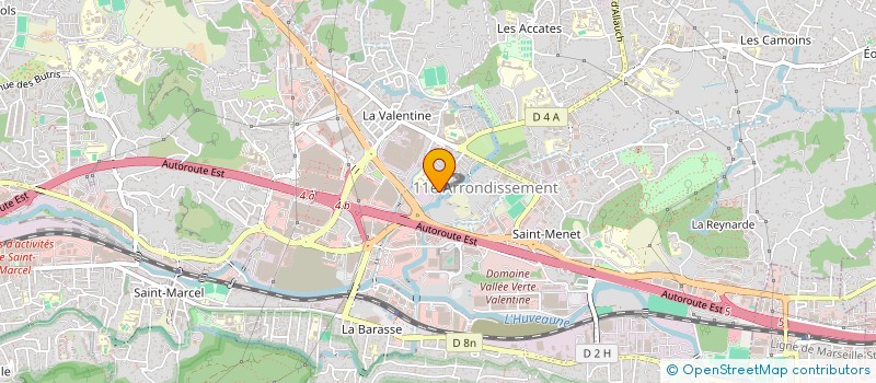 localisation de l'entreprise LES BOULISTES VALENTINOIS à MARSEILLE
