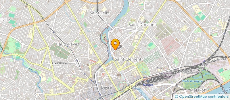 localisation de l'entreprise LES BOUQUINADES à NANTES