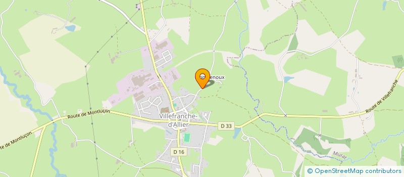 localisation de l'entreprise LES BOURBONNAIS EN 4L à VILLEFRANCHE-D'ALLIER