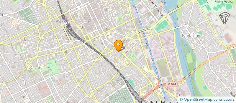 localisation de l'entreprise LES BOURGEONS D'OR  NANCY