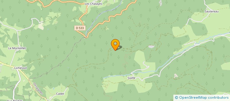 localisation de l'entreprise LES BOURRIQUES  DESAIGNES