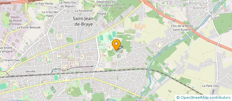 localisation de l'entreprise LES BOUT D'CHOU  SAINT-JEAN-DE-BRAYE