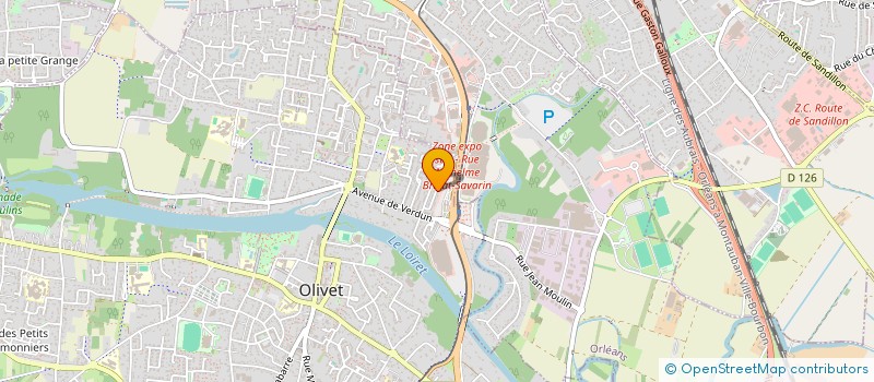 localisation de l'entreprise LES BOUTBOUTES45 à OLIVET