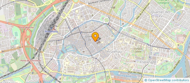 localisation de l'entreprise LES BOUTIQUES DE ... à STRASBOURG