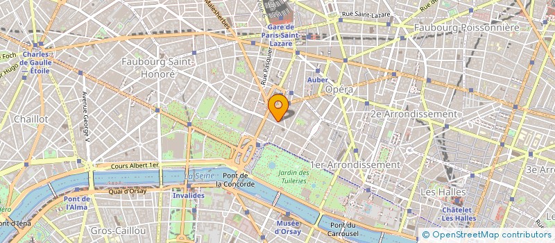 localisation de l'entreprise LES BOUTIQUES LONGCHAMP à PARIS