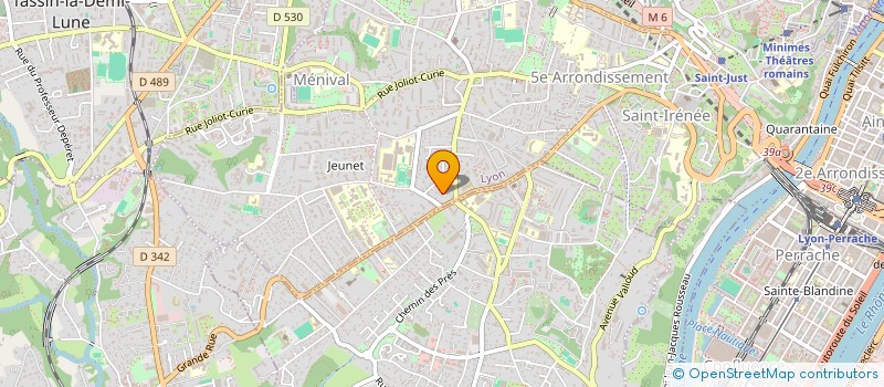 localisation de l'entreprise LES BOUTIQUIERS DU LUNDI à LYON