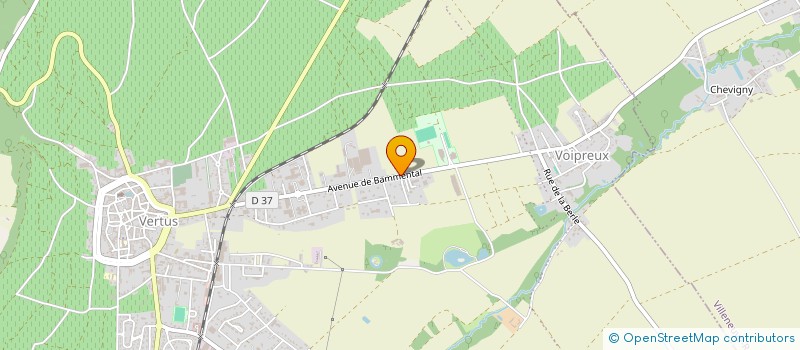 localisation de l'entreprise LES BOUVERIES à BLANCS-COTEAUX