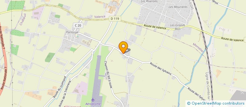 localisation de l'entreprise LES BOUVREUILS à CHABEUIL