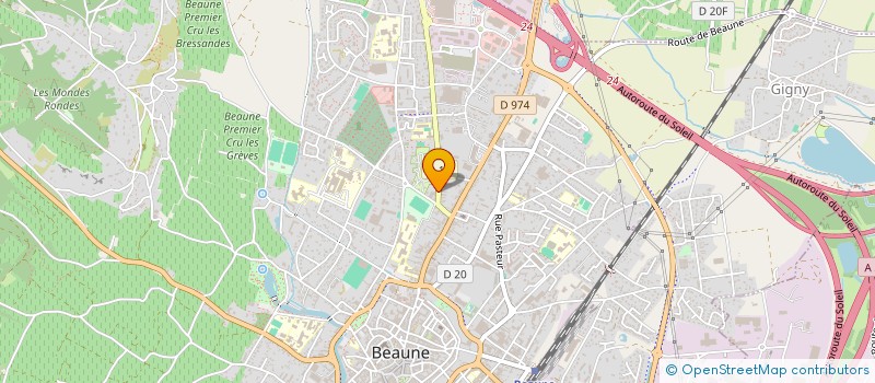 localisation de l'entreprise LES BOUZEBOUZARDS  BOUZE-LES-BEAUNE