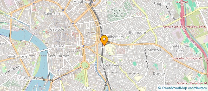localisation de l'entreprise LES BOUZILOUS à TOULOUSE