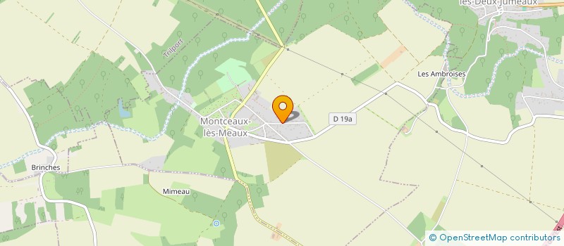 localisation de l'entreprise LES BOVIN'S  MONTCEAUX-LES-MEAUX